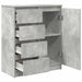 Bufetă cu sertare Gri beton 71x35x84 cm Lemn prelucrat - WALTI WALTI