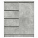 Bufetă cu sertare Gri beton 71x35x84 cm Lemn prelucrat - WALTI WALTI