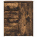 Bufetă cu sertare Stejar afumat 71x35x84 cm Lemn prelucrat - WALTI WALTI
