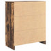 Bufetă cu sertare Stejar afumat 71x35x84 cm Lemn prelucrat - WALTI WALTI