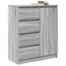 Bufetă cu sertare Gri Sonoma 71x35x84 cm Lemn prelucrat - WALTI WALTI