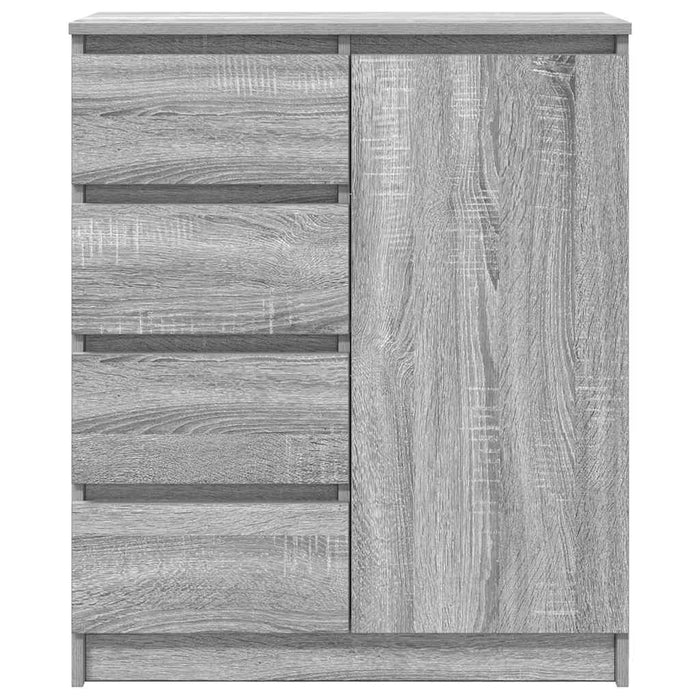 Bufetă cu sertare Gri Sonoma 71x35x84 cm Lemn prelucrat - WALTI WALTI