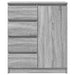 Bufetă cu sertare Gri Sonoma 71x35x84 cm Lemn prelucrat - WALTI WALTI
