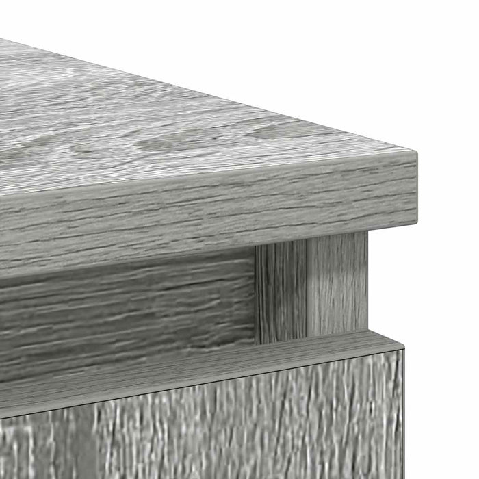 Bufetă cu sertare Gri Sonoma 71x35x84 cm Lemn prelucrat - WALTI WALTI