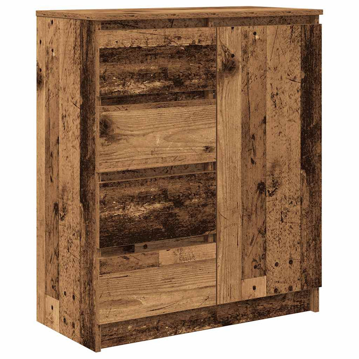 Bufetă cu sertare Lemn vechi 71x35x84 cm Lemn prelucrat - WALTI WALTI