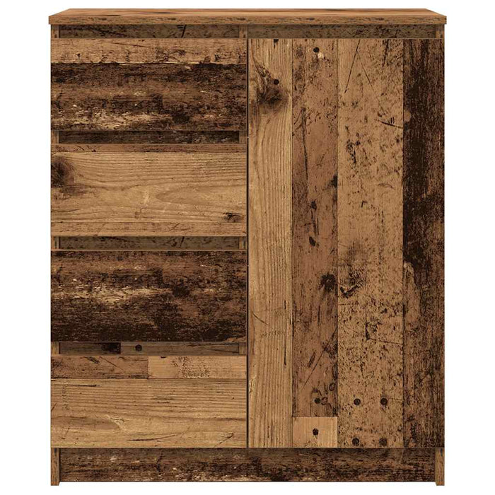Bufetă cu sertare Lemn vechi 71x35x84 cm Lemn prelucrat - WALTI WALTI