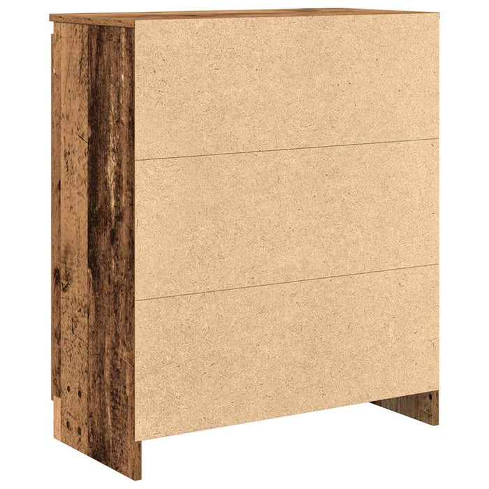 Bufetă cu sertare Lemn vechi 71x35x84 cm Lemn prelucrat - WALTI WALTI