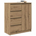Bufetă cu sertare Stejar Artisan 71x35x84 cm Lemn prelucrat - WALTI WALTI