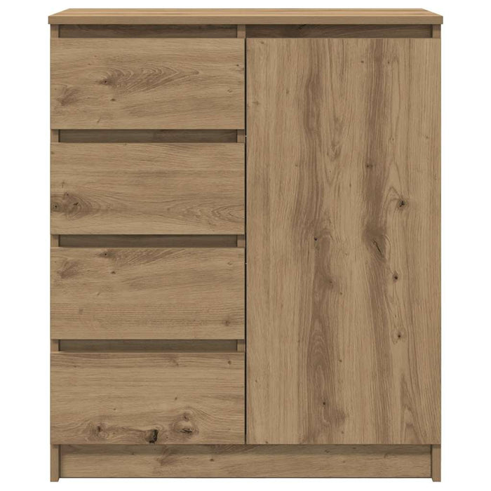 Bufetă cu sertare Stejar Artisan 71x35x84 cm Lemn prelucrat - WALTI WALTI