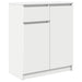 Bufetă cu sertar alb 71x35x84 cm din lemn prelucrat - WALTI WALTI