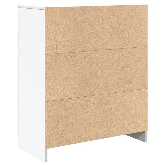 Bufetă cu sertar alb 71x35x84 cm din lemn prelucrat - WALTI WALTI