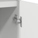 Bufetă cu sertar alb 71x35x84 cm din lemn prelucrat - WALTI WALTI