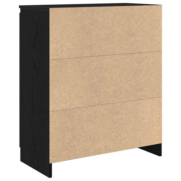 Bufetă cu sertar Stejar negru 71x35x84 cm Lemn prelucrat - WALTI WALTI