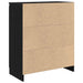 Bufetă cu sertar Stejar negru 71x35x84 cm Lemn prelucrat - WALTI WALTI