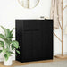 Bufetă cu sertar Stejar negru 71x35x84 cm Lemn prelucrat - WALTI WALTI