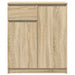 Bufetă cu sertar Stejar Sonoma 71x35x84 cm Lemn prelucrat - WALTI WALTI