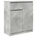 Bufetă cu sertar Gri Beton 71x35x84 cm Lemn prelucrat - WALTI WALTI