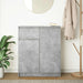 Bufetă cu sertar Gri Beton 71x35x84 cm Lemn prelucrat - WALTI WALTI