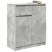 Bufetă cu sertar Gri Beton 71x35x84 cm Lemn prelucrat - WALTI WALTI