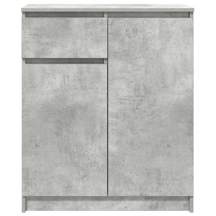 Bufetă cu sertar Gri Beton 71x35x84 cm Lemn prelucrat - WALTI WALTI