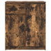 Bufetă cu sertar stejar afumat 71x35x84 cm lemn de stratificat - WALTI WALTI