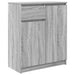 Bufetă cu sertar Gri Sonoma 71x35x84 cm Lemn prelucrat - WALTI WALTI
