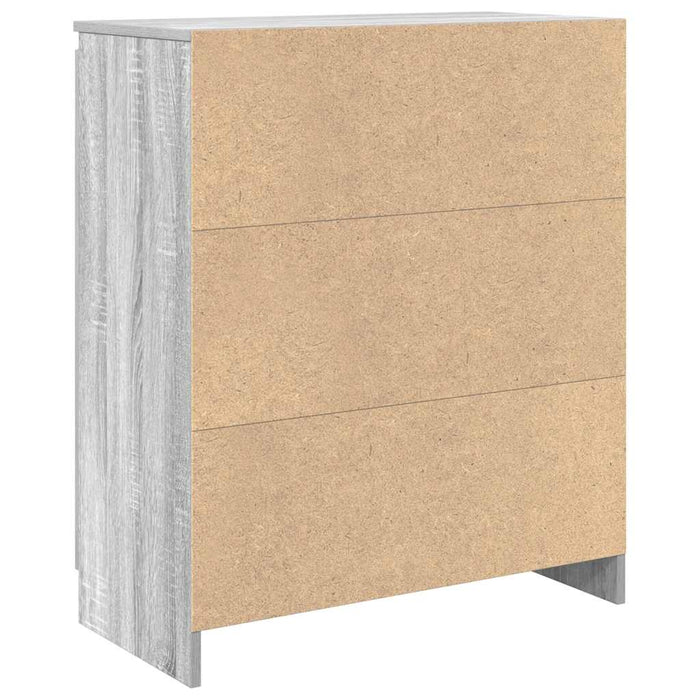 Bufetă cu sertar Gri Sonoma 71x35x84 cm Lemn prelucrat - WALTI WALTI