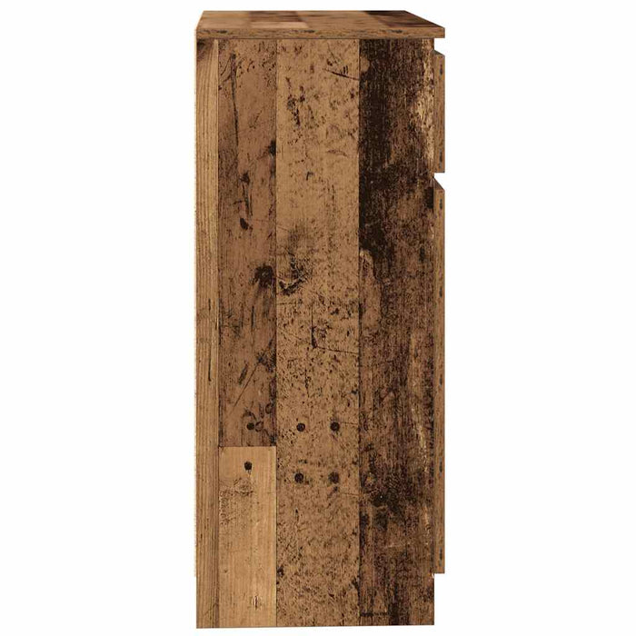 Bufetă cu sertar Lemn vechi 71x35x84 cm Lemn prelucrat - WALTI WALTI