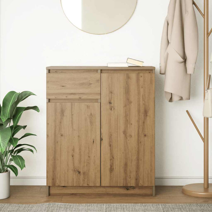 Bufetă cu sertar Artisan Stejar 71x35x84 cm Lemn prelucrat - WALTI WALTI