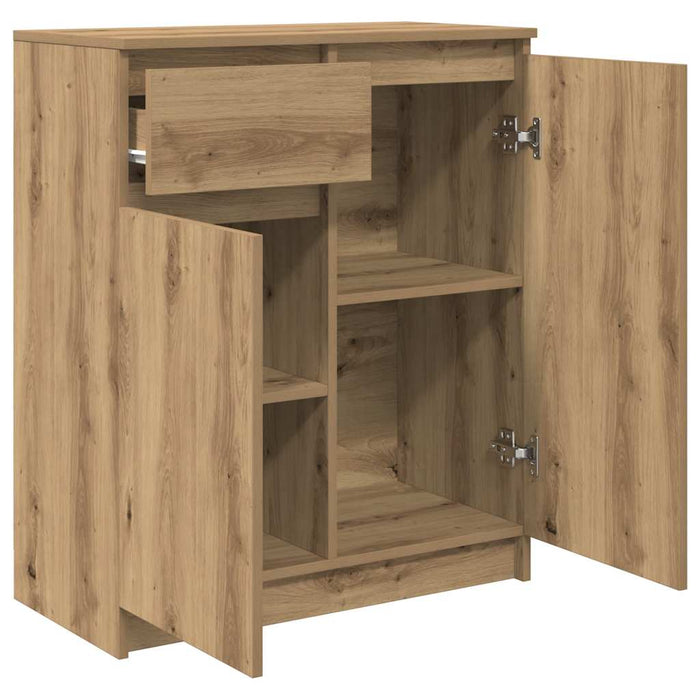 Bufetă cu sertar Artisan Stejar 71x35x84 cm Lemn prelucrat - WALTI WALTI
