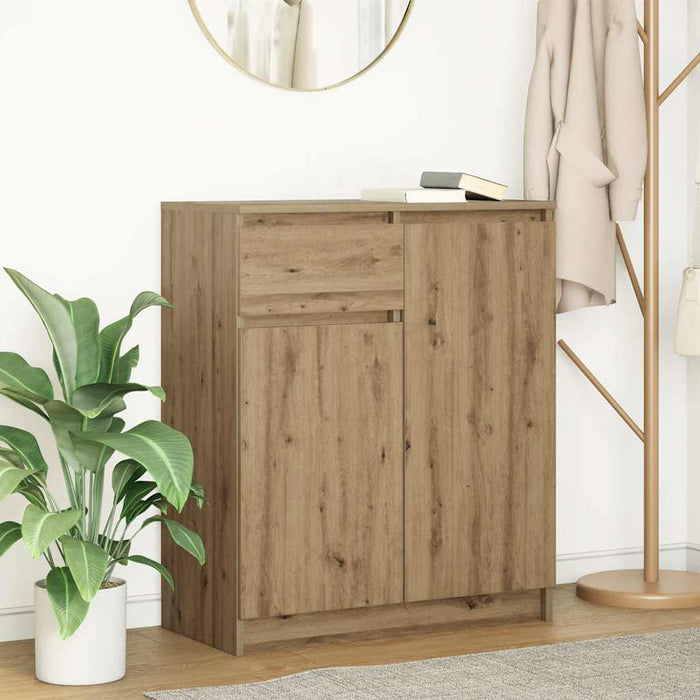 Bufetă cu sertar Artisan Stejar 71x35x84 cm Lemn prelucrat - WALTI WALTI