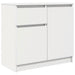 Bufetă cu sertar alb 71x35x65 cm din lemn prelucrat - WALTI WALTI