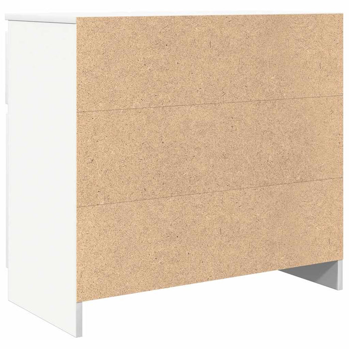 Bufetă cu sertar alb 71x35x65 cm din lemn prelucrat - WALTI WALTI