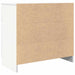 Bufetă cu sertar alb 71x35x65 cm din lemn prelucrat - WALTI WALTI