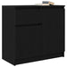 Bufetă cu sertar Stejar negru 71x35x65 cm Lemn prelucrat - WALTI WALTI