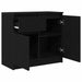 Bufetă cu sertar Stejar negru 71x35x65 cm Lemn prelucrat - WALTI WALTI