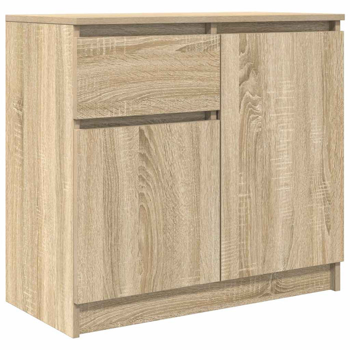 Bufetă cu sertar Stejar Sonoma 71x35x65 cm Lemn prelucrat - WALTI WALTI