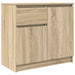 Bufetă cu sertar Stejar Sonoma 71x35x65 cm Lemn prelucrat - WALTI WALTI