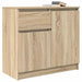 Bufetă cu sertar Stejar Sonoma 71x35x65 cm Lemn prelucrat - WALTI WALTI