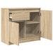 Bufetă cu sertar Stejar Sonoma 71x35x65 cm Lemn prelucrat - WALTI WALTI
