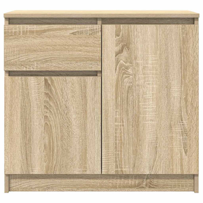 Bufetă cu sertar Stejar Sonoma 71x35x65 cm Lemn prelucrat - WALTI WALTI