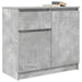 Bufetă cu sertar Gri beton 71x35x65 cm Lemn prelucrat - WALTI WALTI