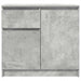 Bufetă cu sertar Gri beton 71x35x65 cm Lemn prelucrat - WALTI WALTI