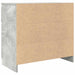 Bufetă cu sertar Gri beton 71x35x65 cm Lemn prelucrat - WALTI WALTI
