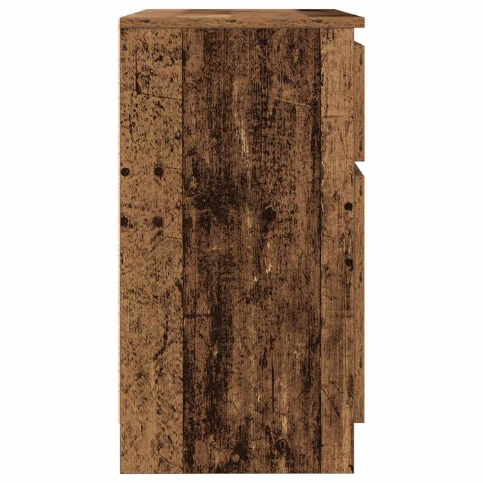 Bufetă cu sertar Lemn vechi 71x35x65 cm Lemn prelucrat - WALTI WALTI