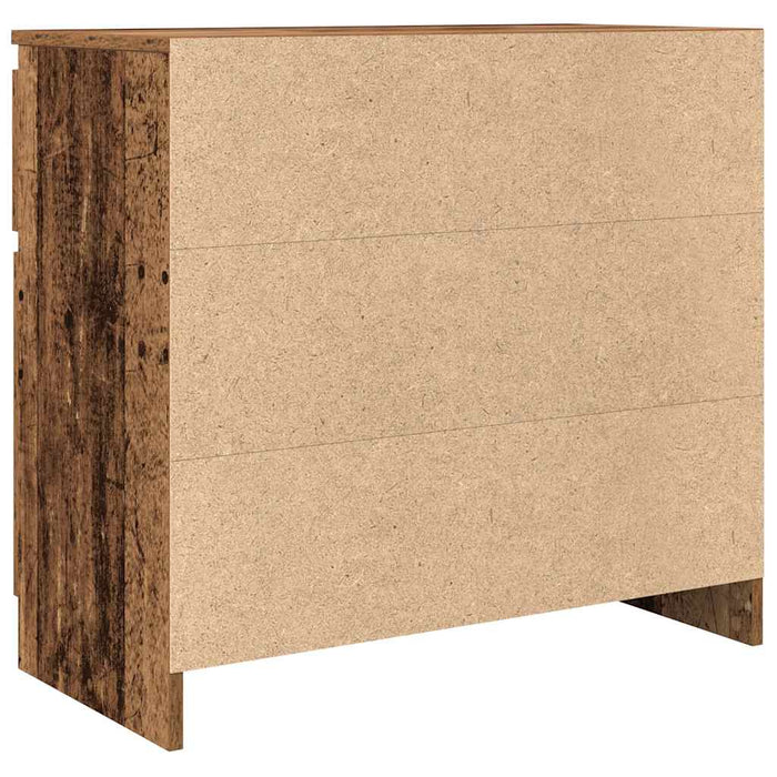 Bufetă cu sertar Lemn vechi 71x35x65 cm Lemn prelucrat - WALTI WALTI