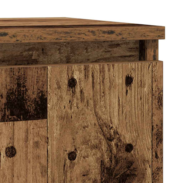 Bufetă cu sertar Lemn vechi 71x35x65 cm Lemn prelucrat - WALTI WALTI