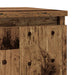 Bufetă cu sertar Lemn vechi 71x35x65 cm Lemn prelucrat - WALTI WALTI