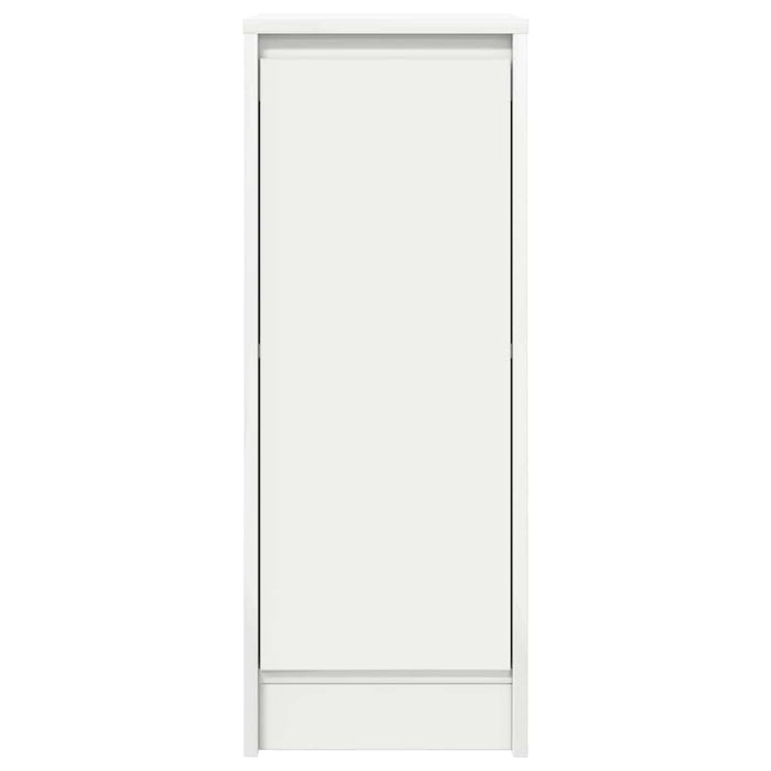 Bufetă albă 29,5x34x76 cm din lemn prelucrat - WALTI WALTI