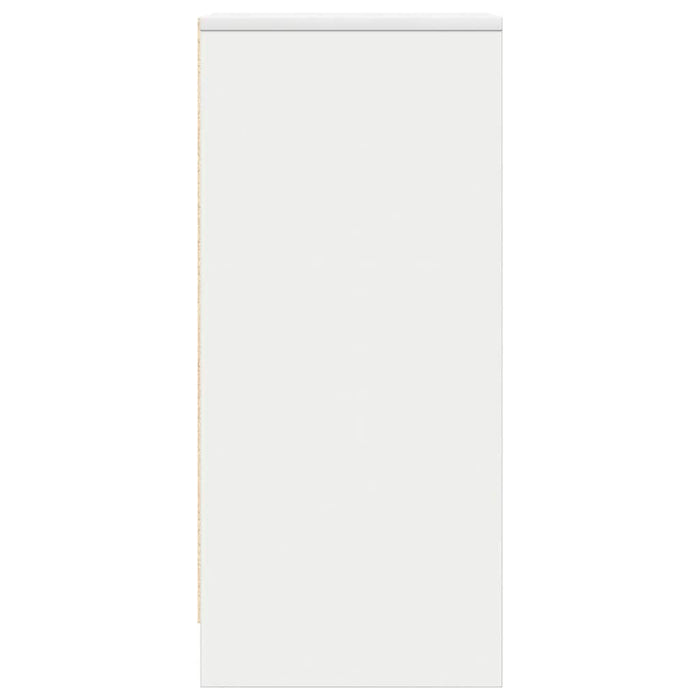 Bufetă albă 29,5x34x76 cm din lemn prelucrat - WALTI WALTI
